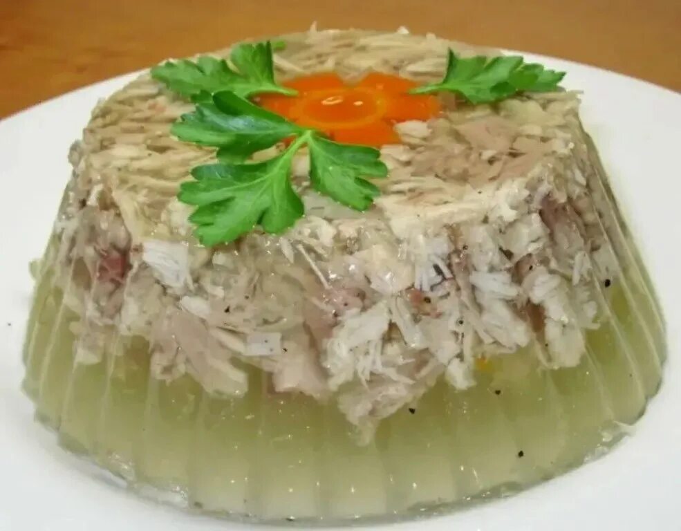 Студень из индейки