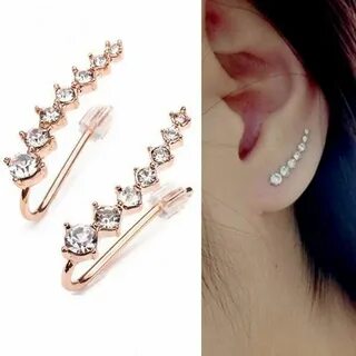 Серьги зажимы