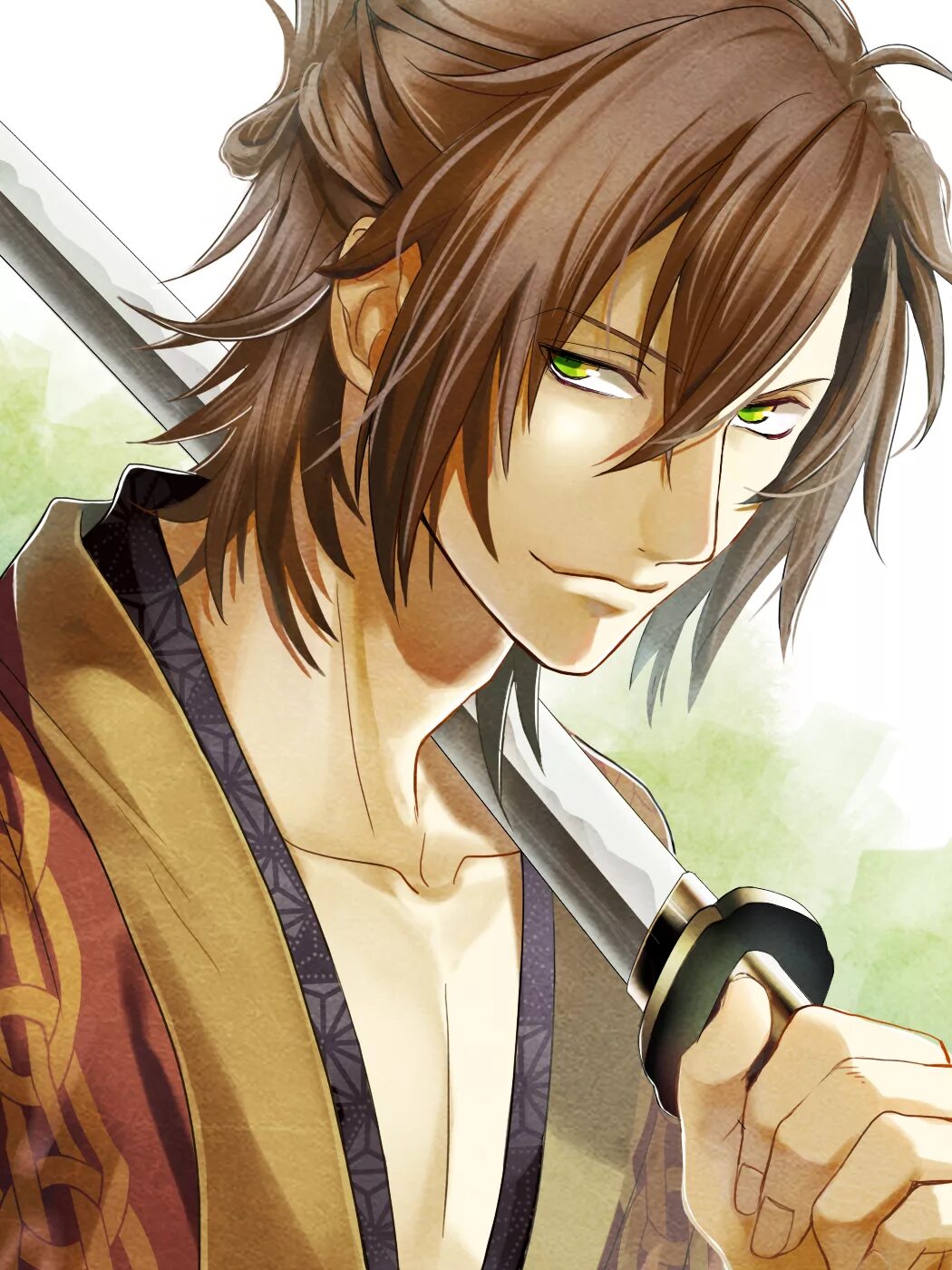 Демоны бледной сакуры окита. Сказание о демонах сакуры окита. Окита соджи аниме. Соджи. Сказание о демонах сакуры содзи окита.