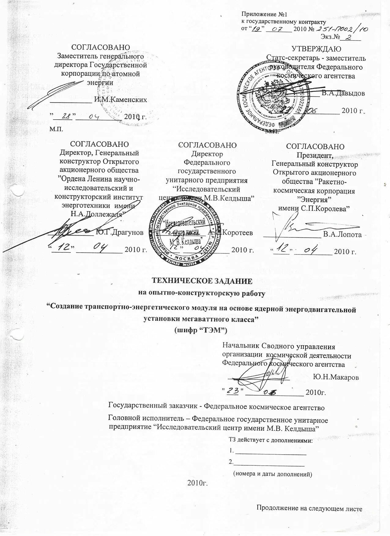 Техническое задание - презентація з різне