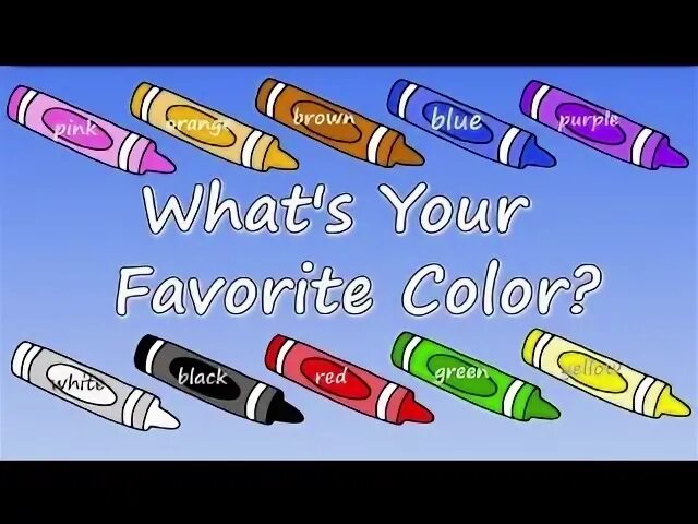 My favourite colour