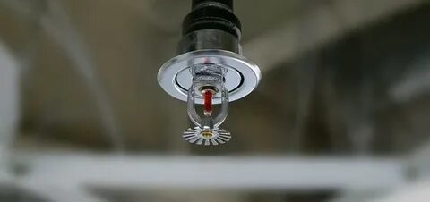 Водяные спринклерные автоматические установки пожаротушения