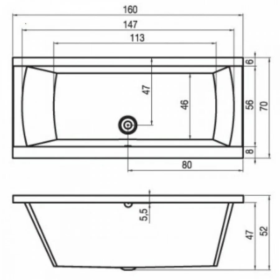 Размер ванны стандартной акриловой 160. Cтальная ванна kaldewei eurowa form plus 312-1 170х70. Размеры ванны 160. Размеры ванны 160. Акриловая ванна 160х70 ravak схема.