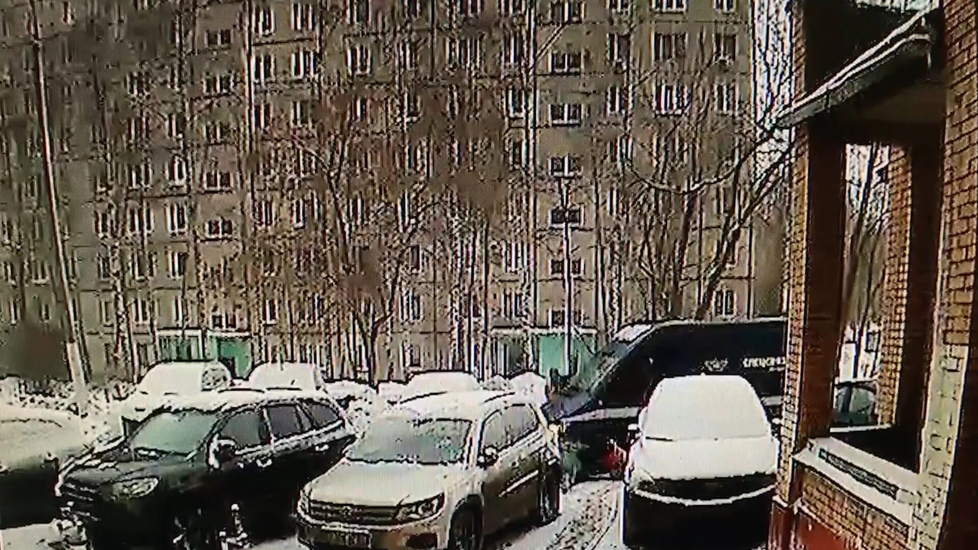 Нападение на инкассаторов в Москве на улице Римского Корсакова.
