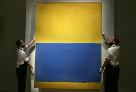 Mark rothko blue yellow