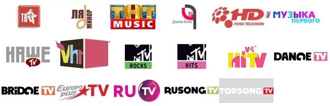 Показать музыкальный канал. Логотипы музыкальных телеканалов. Музыкальные каналы. Телеканал Rusong TV. ТВ тайм.