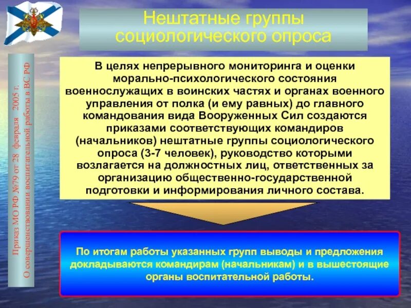 Морально психологическое состояние военнослужащих оценка. Морально психологическое состояние военнослужащих оценка