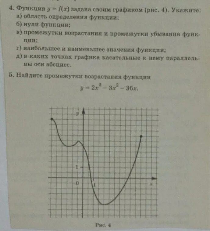 Функция y f x задана своим графиком Помогите решить,пожалуйста!Функция y=(f)x задана своим графиком.Найдите по графи