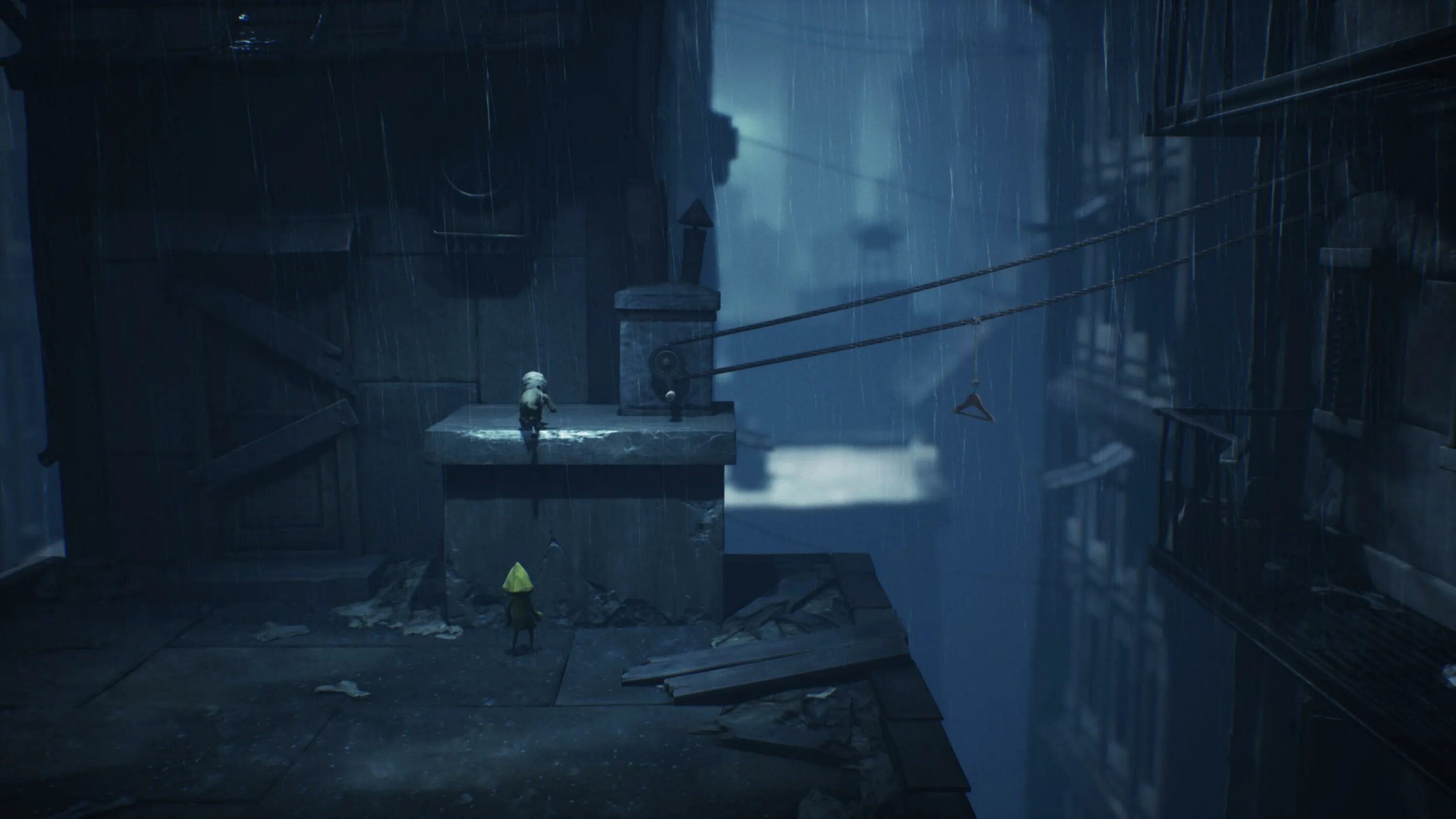 Как пройти nightmares 2. Little nightmares 2 пропасть.
