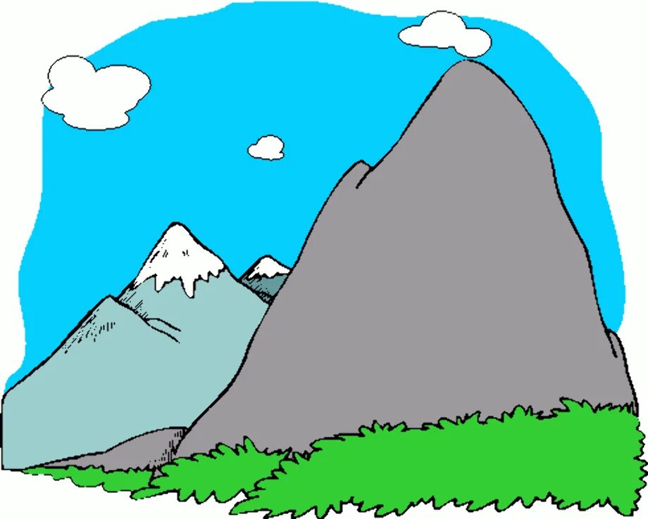 Горы для детей. Горы рисунок для детей. Гора картинка для детей. Высокие горы для детей.