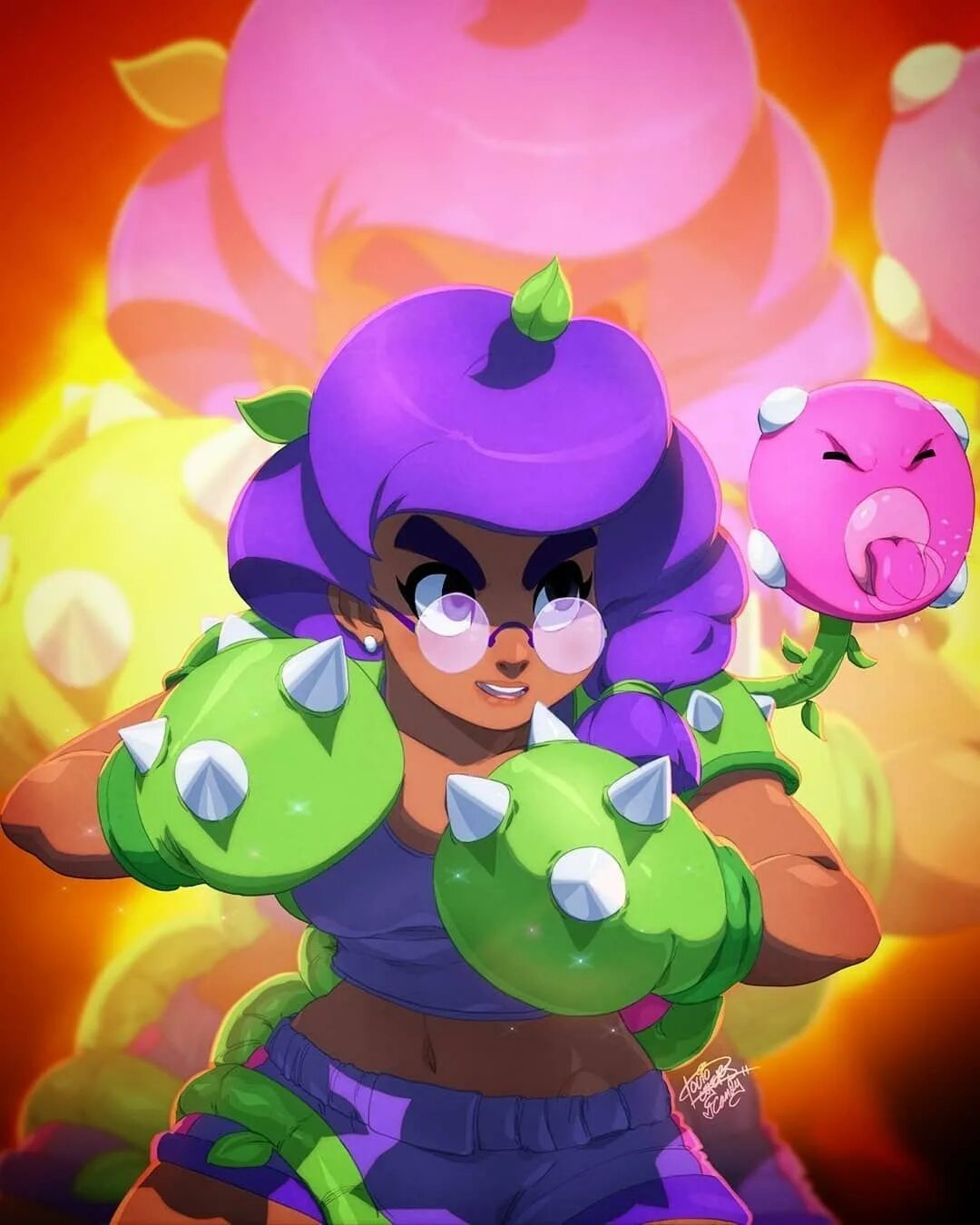 Brawl stars джанетт арт. Браво старс поко и пайпер. Героиня биби бравл старс. Пайпер фан арт бравл. Кольт браво старс арт.