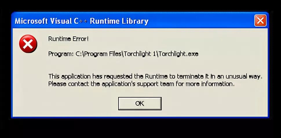 Runtime library error. Runtime Error. Runtime. Runtime Error this application has requested the runtime to terminate it in an unusual way решение. Xflr5 what is.