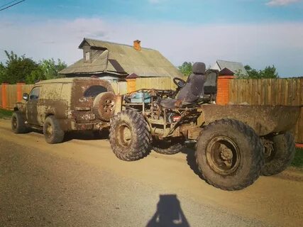 Они стоят вместо тракторов и вездеходов