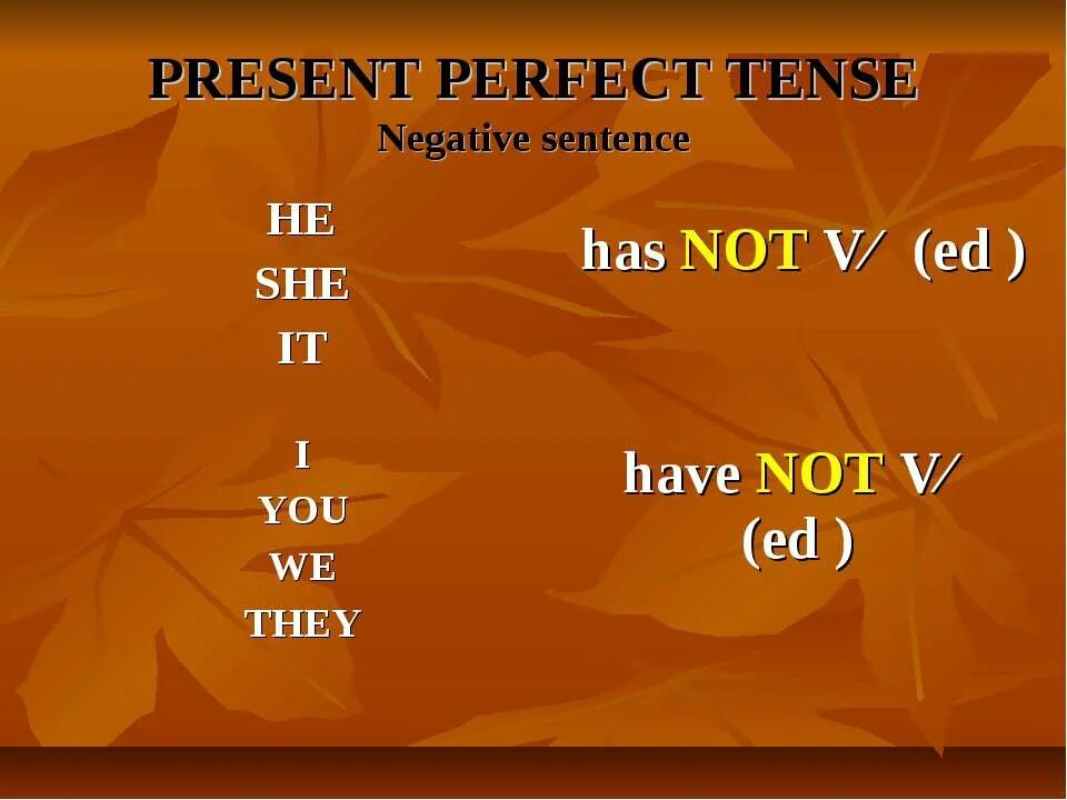 Present perfect Tense negative. Present perfect negative. Present perfect негатив. Present perfect affirmative and negative. Use the present perfect negative