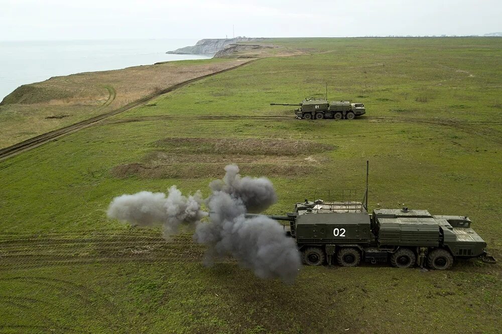 САУ А-222 берег. Артиллерийский комплекс а-222 берег. Береговой мобильный артиллерийский комплекс а-222. Комплекс береговой обороны а-222 «берег».