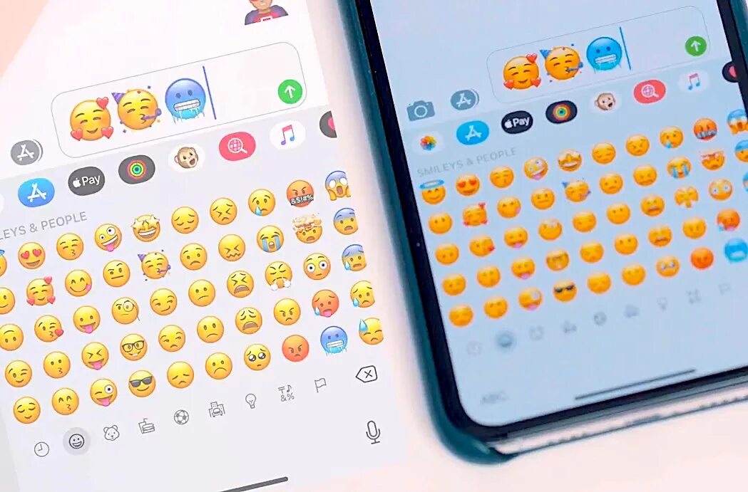 Как сделать айфоновские смайлики на техно. Ios 5 эмоджи. эмоджи айфон ios 12. смайлы айфона 12. смайлики сяоми.