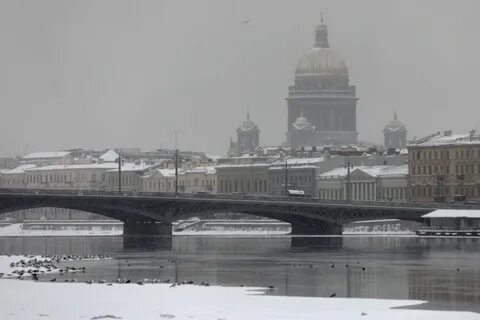 Какая погода зимой в санкт петербурге