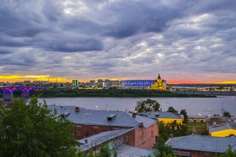 Стрелка в нижнем новгороде