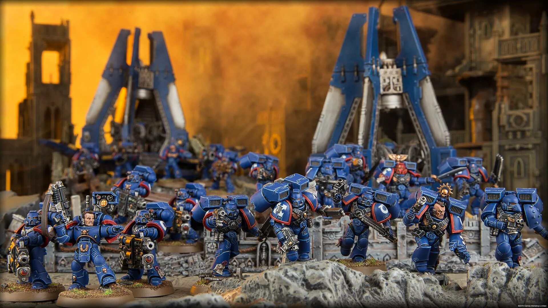 Warhammer space marine дата выхода. Космодесант Ультрамарины. Warhammer 40000 Космодесант. Ультрамарин старкрафт.