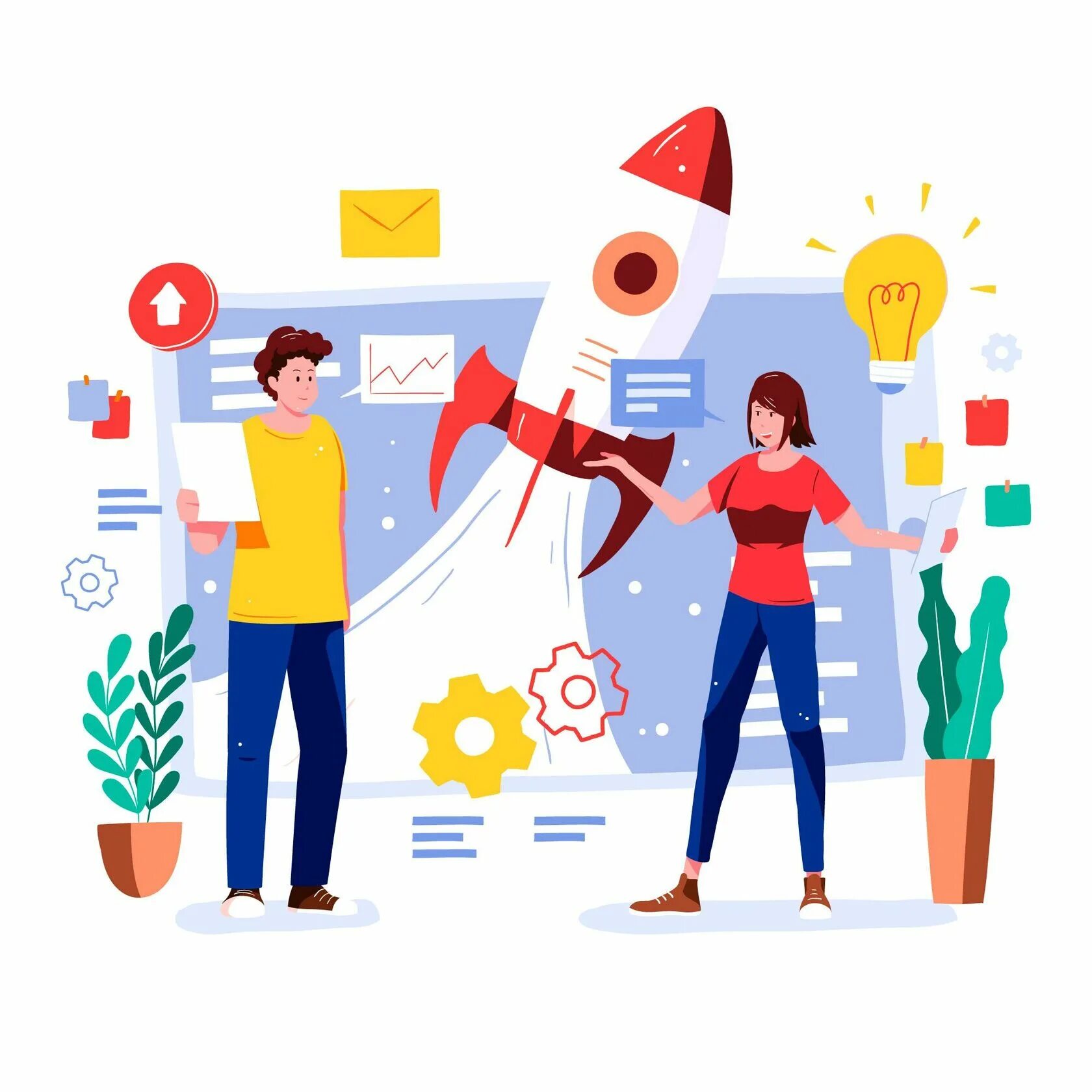 стартап иллюстрация. цифровые стартапы. концепция иллюстрация. стартап клипарт. маркетинг иллюстрация.