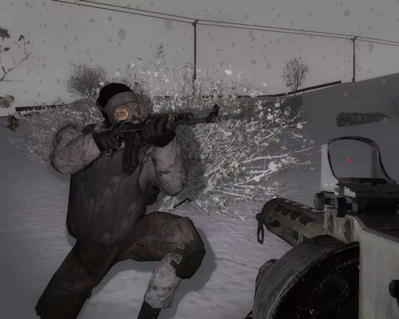 Сталкер зов припяти дезертир 2. R. S. S. Stalker зов припяти зима.