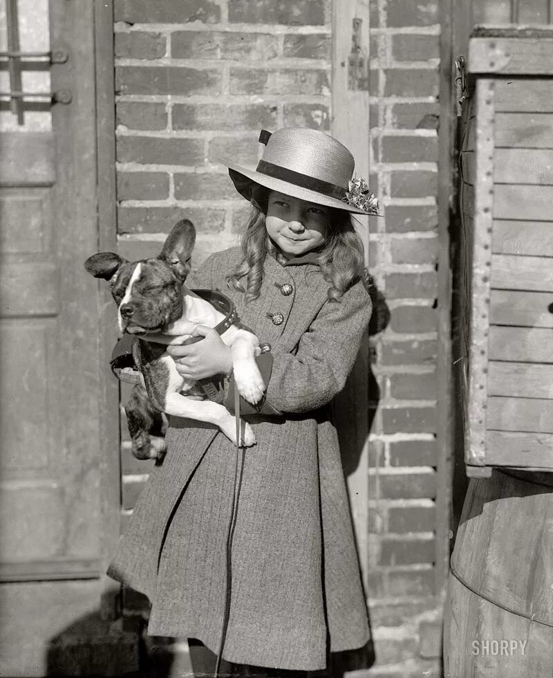 Дети Америки 1900-1930. Дети Америки в 1930. Старинные фото. Старая дама с собачкой.
