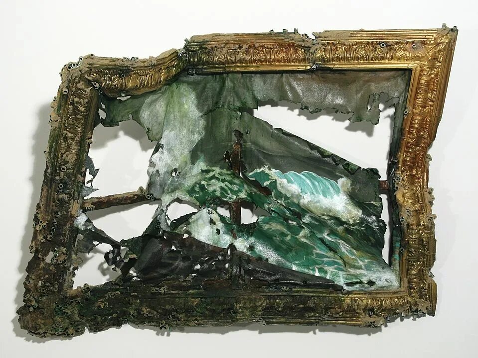 Наклейки пролом в стене. Разорванная картина. Кирпичная стена с лицом. 3d наклейки на стену. Сломанная картина на стене.