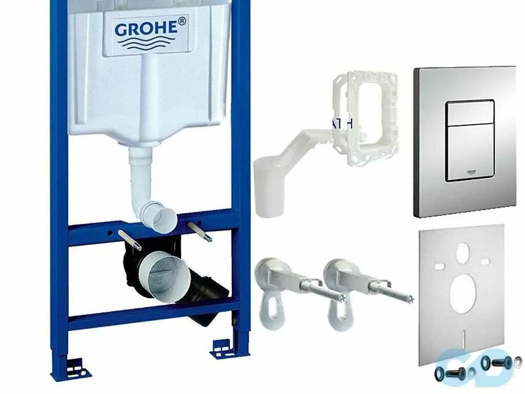 Унитаз grohe напольный. Инсталляция для унитаза Грое. Комплект для инсталляции Grohe с механическим приводом. Унитаз Grohe Madison lecio.