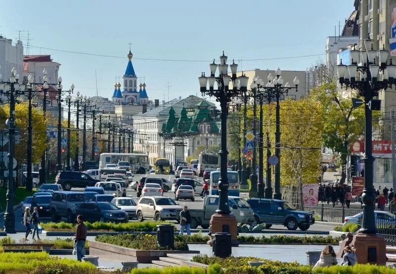 Главная страница в городе