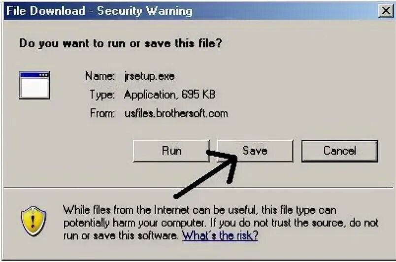 Run file. Run file