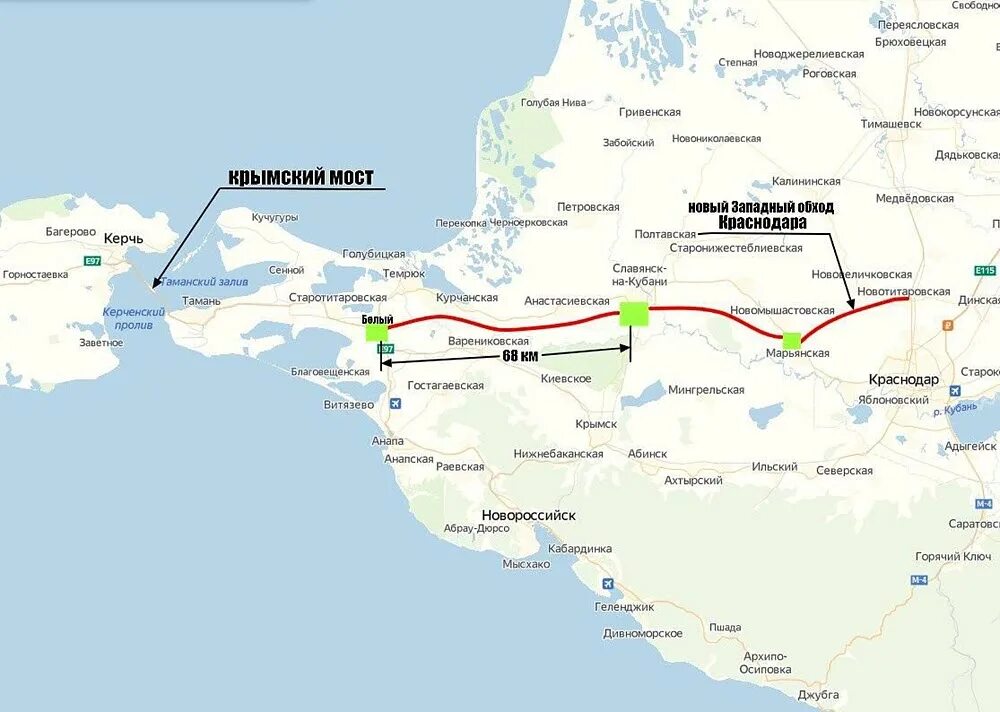 Проект новой трассы от Краснодара до Крымского моста. Схема новой дороги Краснодар Крымский мост. Новая дорога к Крымскому мосту в Краснодарском крае. Новая автодорога Краснодар Крымский мост на карте. Волгоград тамань