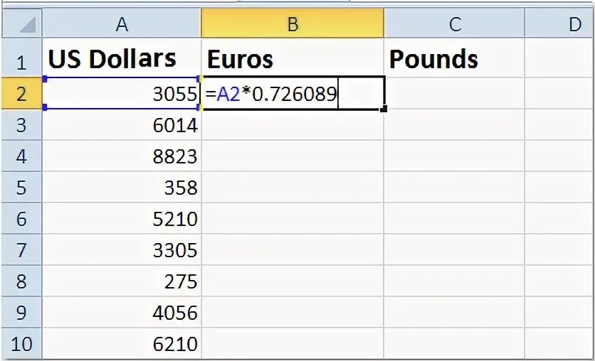 Перевести доллары в евро формула калькулятор. =С2/курс.евро формула. Как перевести доллары в евро формула. Фунт доллар.