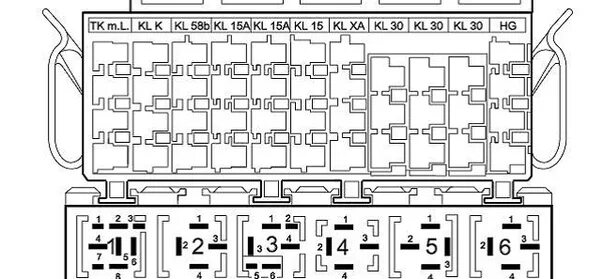Распиновка т4. Volkswagen Transporter t4 блок реле схема. Фольксваген т4 схема предохранителей и реле. Блок реле VW t4. Схемы блока предохранителей VW t4.