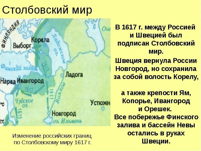 1617 году между россией. 1617 Год Столбовский мир. Столбовский мир со Швецией 1617 г. Столбовский мир между Россией и Швецией.