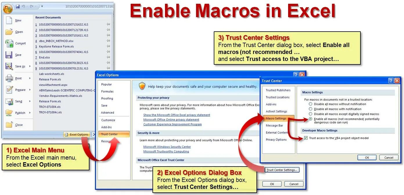 Enabled without. Excel enable macros. Trust Center excel. How to use macro excel. Options "enable Weight".