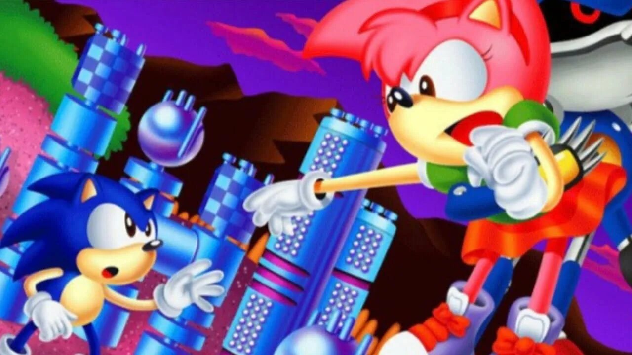 Sonic jp. Sonic CD Постер. Sonic CD Remix. Sonic CD jp обложка.