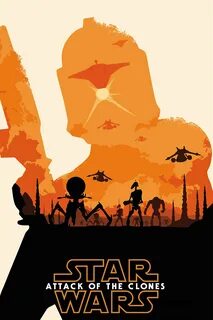 Постеры: Звёздные войны: Эпизод 2 - Атака клонов / Фан-арт фильма "Звёздные войн