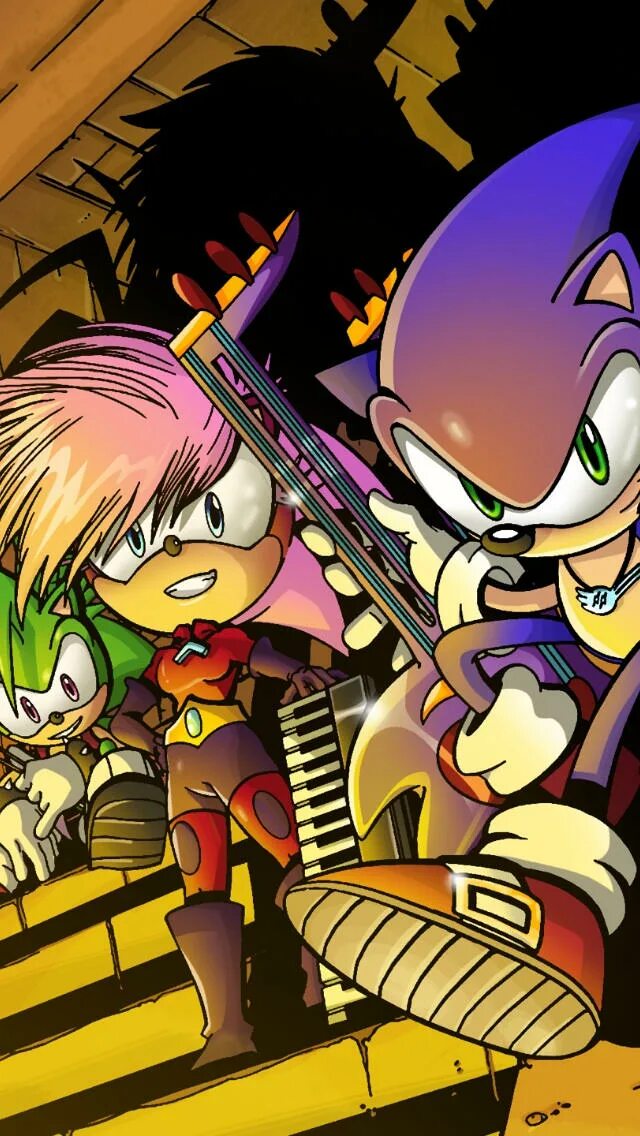 Sonic Underground Sonic. Маникан Соник андеграунд.