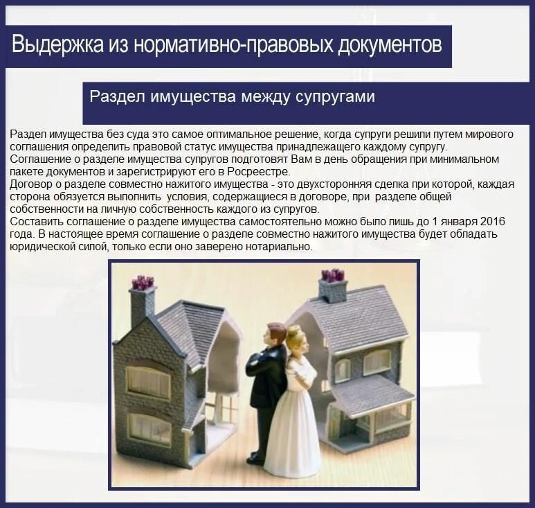 Как разделить квартиру в браке