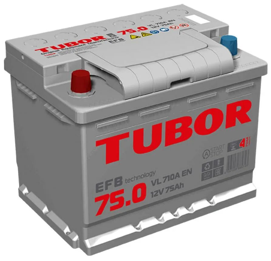 Tubor 6ct-60.0 VL 550a. Аккумулятор автомобильный Тубор EFB. Батарея аккумуляторная Tubor EFB 6ст-75.0 VL 4607008885743 Tubor. Аккумулятор Tubor EFB 6ст-60.0 VL. Автомобильный аккумулятор красноярск