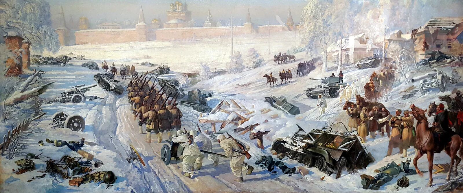 Бои под Москвой 1941-1942. В. Н. Яковлев «бой под слободой Стрелецкой». Бой под слободой Стрелецкой 1942. Яковлев бой под слободой Стрелецкой. Битва за москву мединский