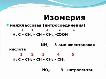 Изомеры гептановой кислоты