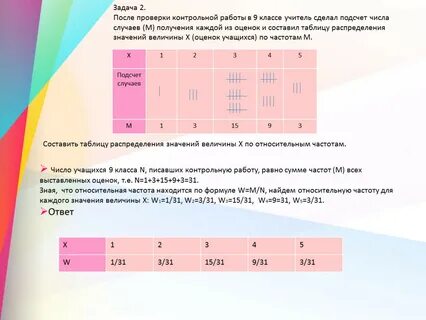 Составьте частотную таблицу роста учеников
