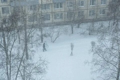 Снегопады в феврале