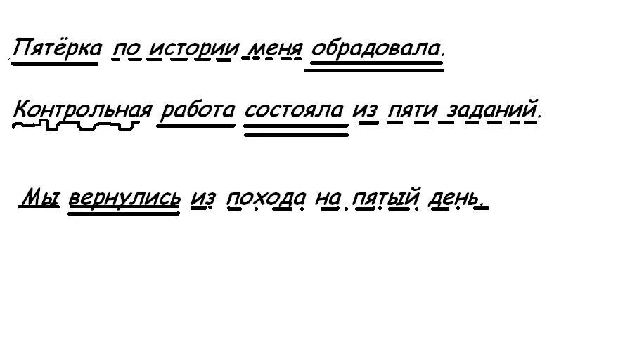 Разбора пятерка. Проверочная работа по синтаксическому разбору предложения 5 класс. Синтоктический разбор пятерка по истории меня обрадовала..