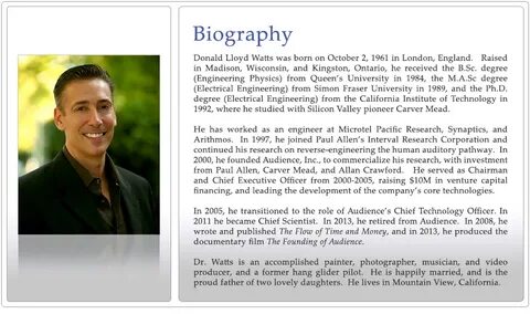 Biography example