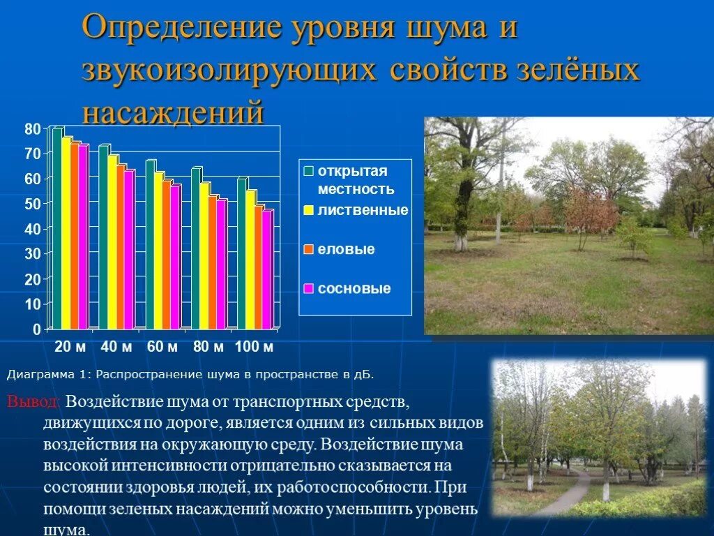 График уровня шума. Уровень шума на дорогах. Шумовое воздействие на окружающую среду. Зеленые насаждения снижают уровень шума. Генераторы уровень шума