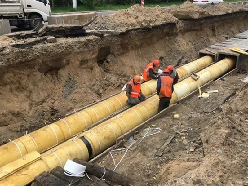 Тендеры теплотрассы. Реконструкция тепловой сети. теплотрасса. сварка теплотрассы. ремонт теплотрассы.