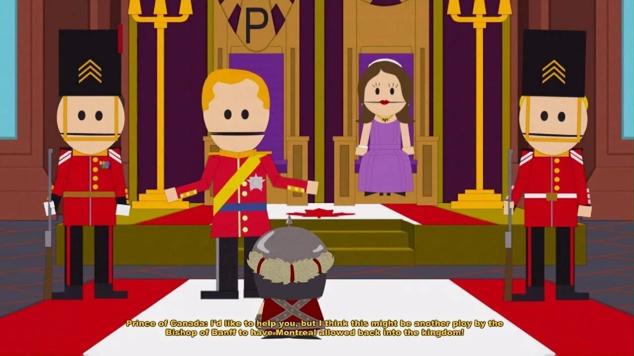 Here are the stick. Канадцы Южный парк. South Park Канада. Саус парк Канада бастует. South Park: the Stick of Truth.
