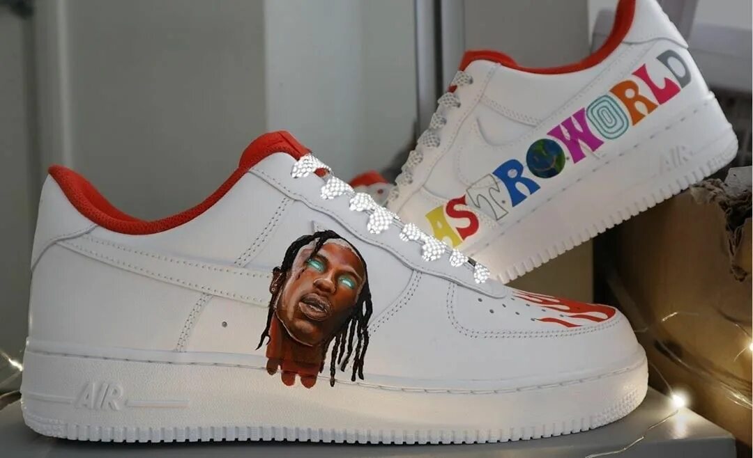 Nike Air Force 1 кастом Трэвис Скотт. Nike Air Force 1 Travis Scott Custom. Nike Air Force Travis Scott Custom. Кроссовки найк Travis Scott. Найк трэвис скотт оригинал